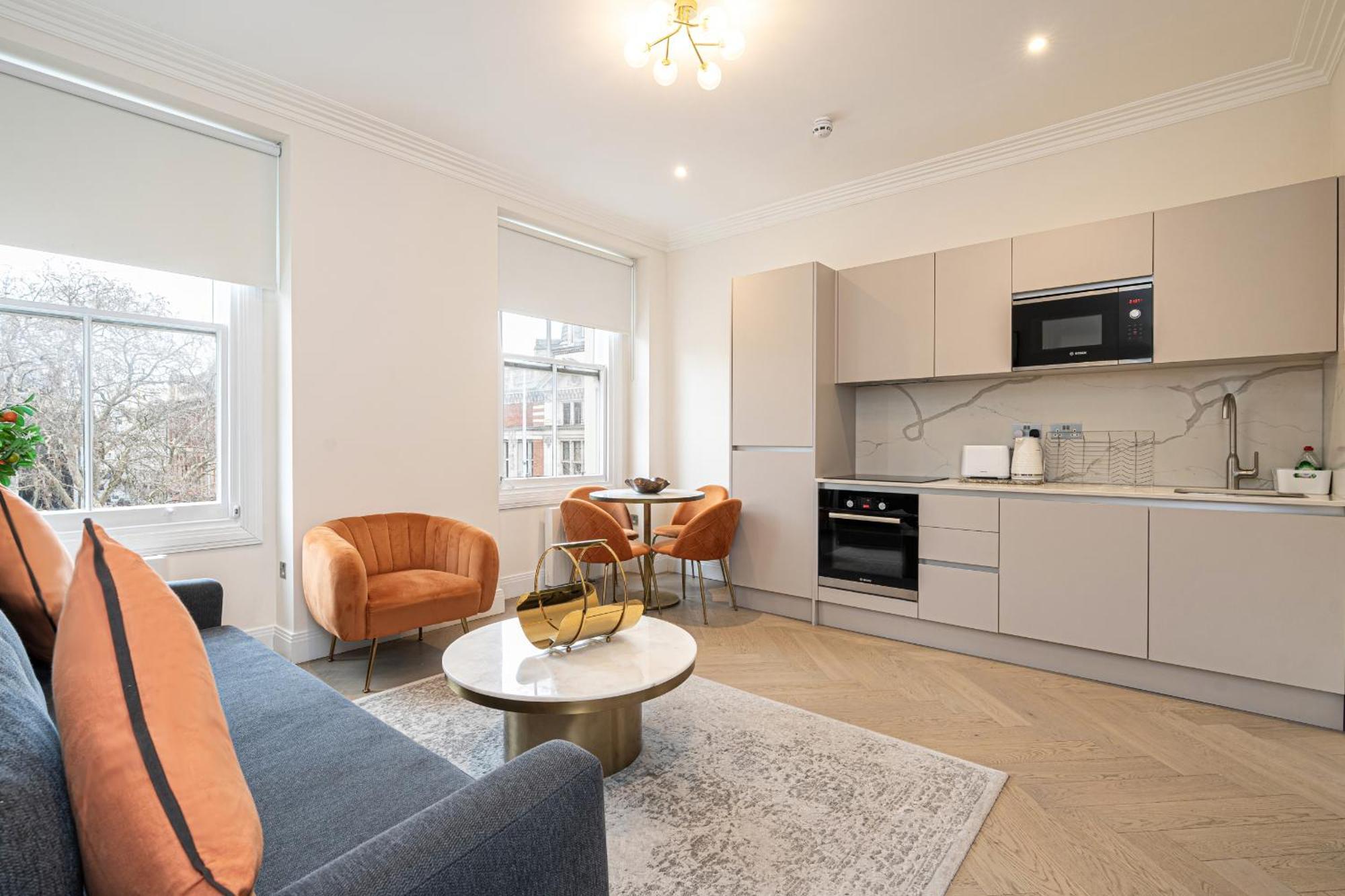 Modern Apartments Near Harrods And The Science Museum Лондон Номер фото
